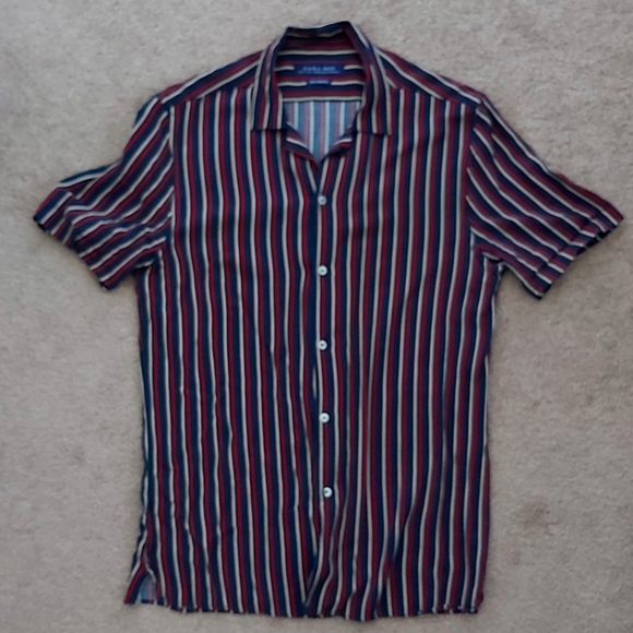 Striped Button down short sleeve - Picture 1 of 1